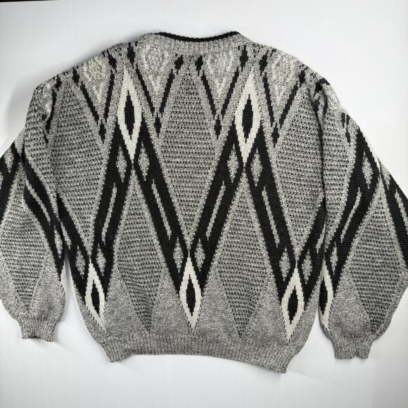 Cambio Italia Vintage 90s Acrylic & Wool Knit Pullover Sweater Size Large - Picture 3 of 7